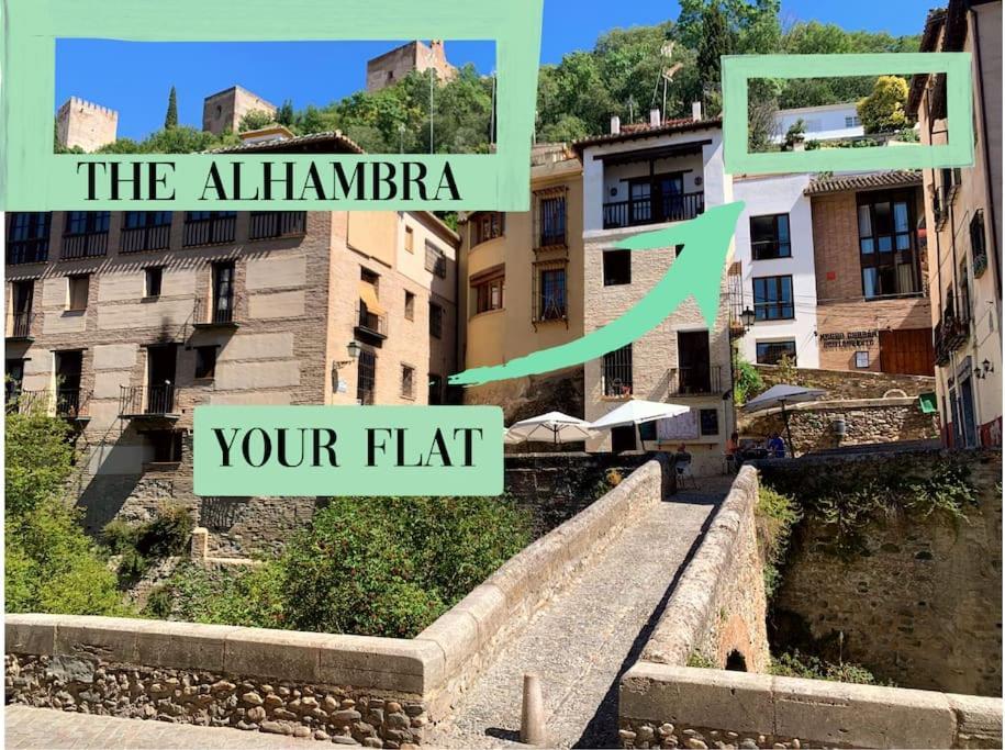 Appartamento Cosy Loft With Amazing Terrace & Spectacular Views Granada Esterno foto